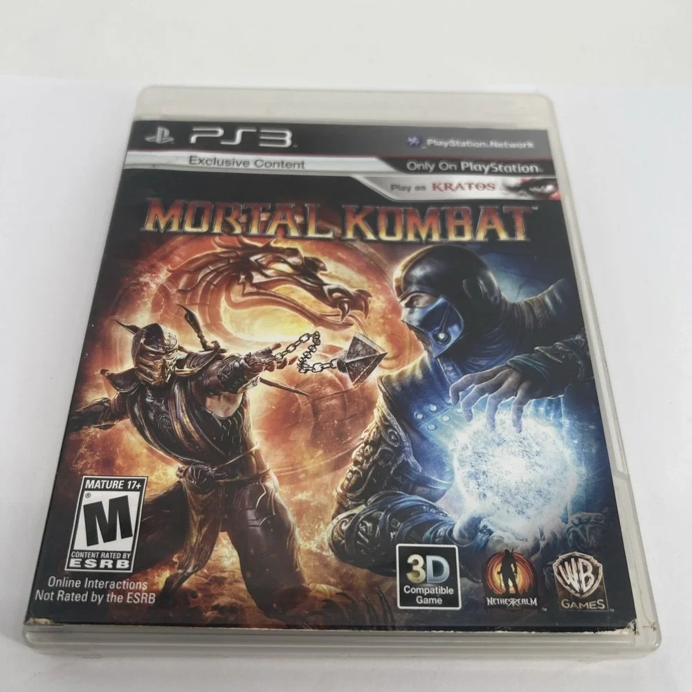 Mortal Kombat (Sony PlayStation 3 PS3, 2011) CIB